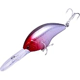 BJYJ Bass Deep Diving Crankbait, 2.4in 0.69oz Floating, BKK Hooks