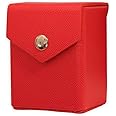 Jaden Deck Box with Belt Loop, Hard Shell, Faux Leather, Belt Loop, Compatible with YGO, MTG, Vanguard, Digimon and others