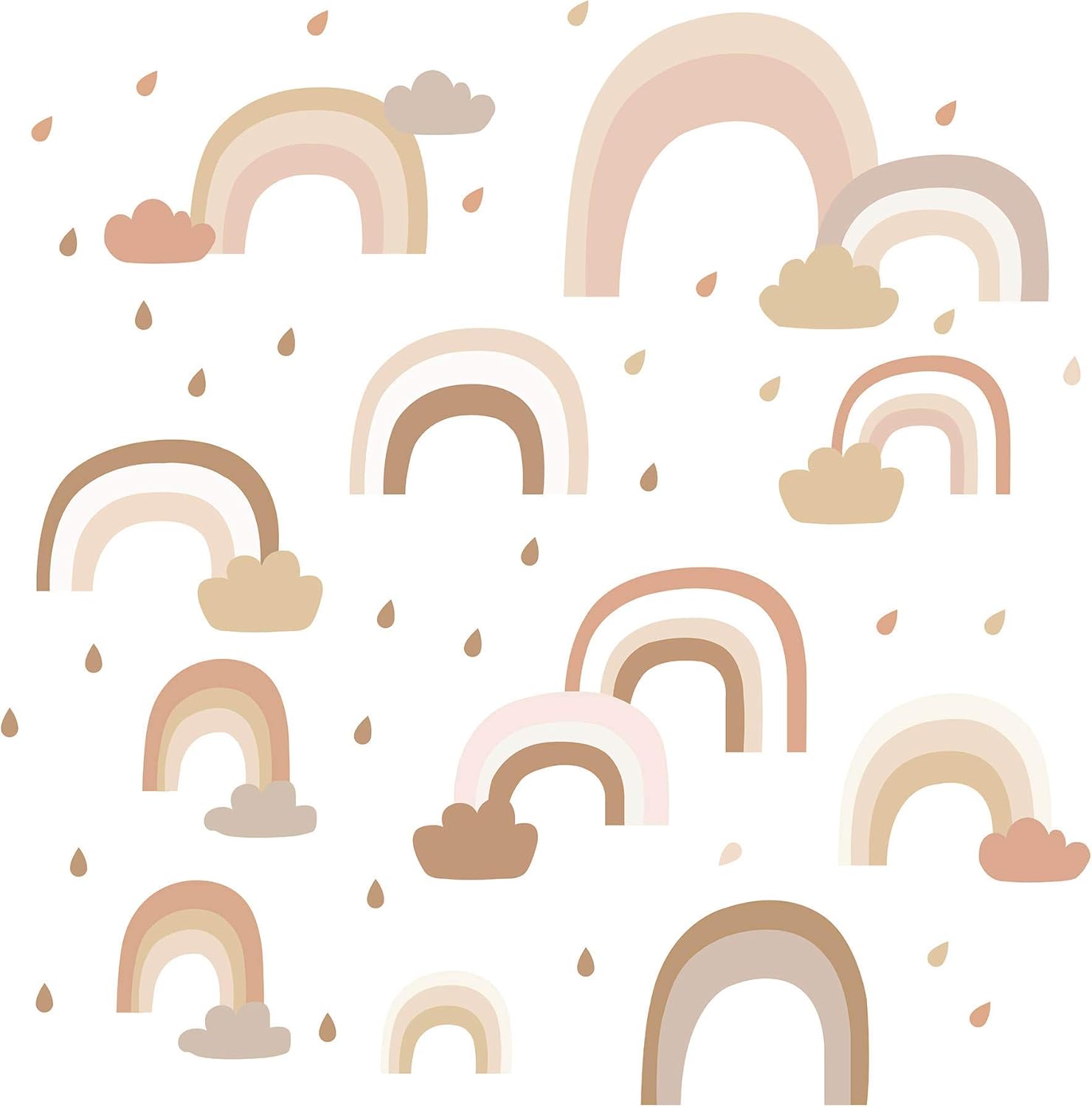 boho wall decals for nursery