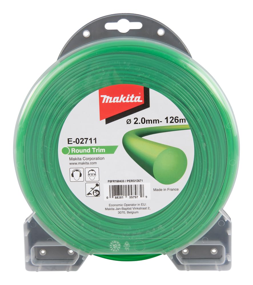 Makita E-02711 Round Trim Nylon Cord 2.0mm x 126m