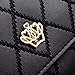Women's wallet Elegant Clutch Crown Wallet Long Purse Leather Wallet