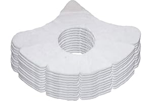 Ski-Doo BV2S Helmet Absorbent Pads 10 Pack - White - One Size