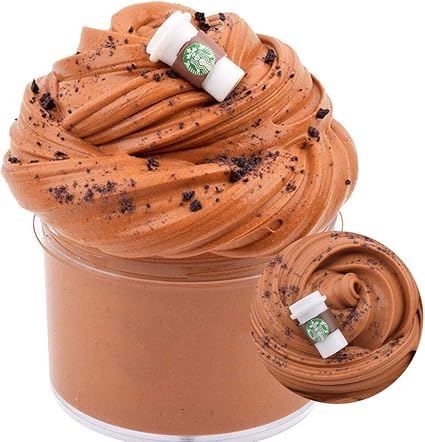 Diy Chocolate Fluffy Schleim Coffee Flauschige Schleim Fluffy Slime Floam Schlamm Duft Entlastung Charme Lehm Stressabbau Kinder Putty Spielzeug Geschenke 200ml Amazon De Kuche Haushalt