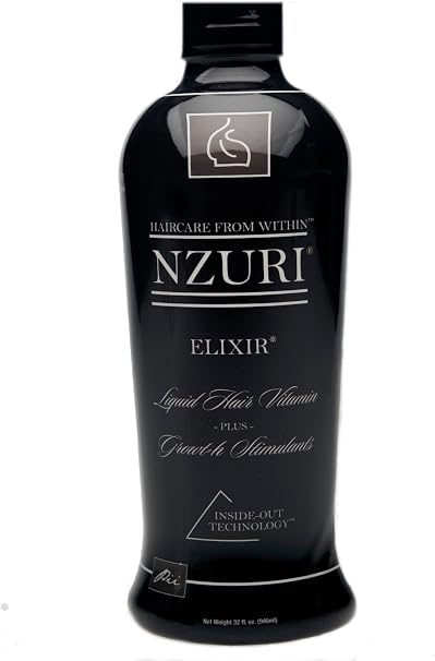 Amazon Com About Hair Nzuri Elixir Liquid Hair Vitamins Plus