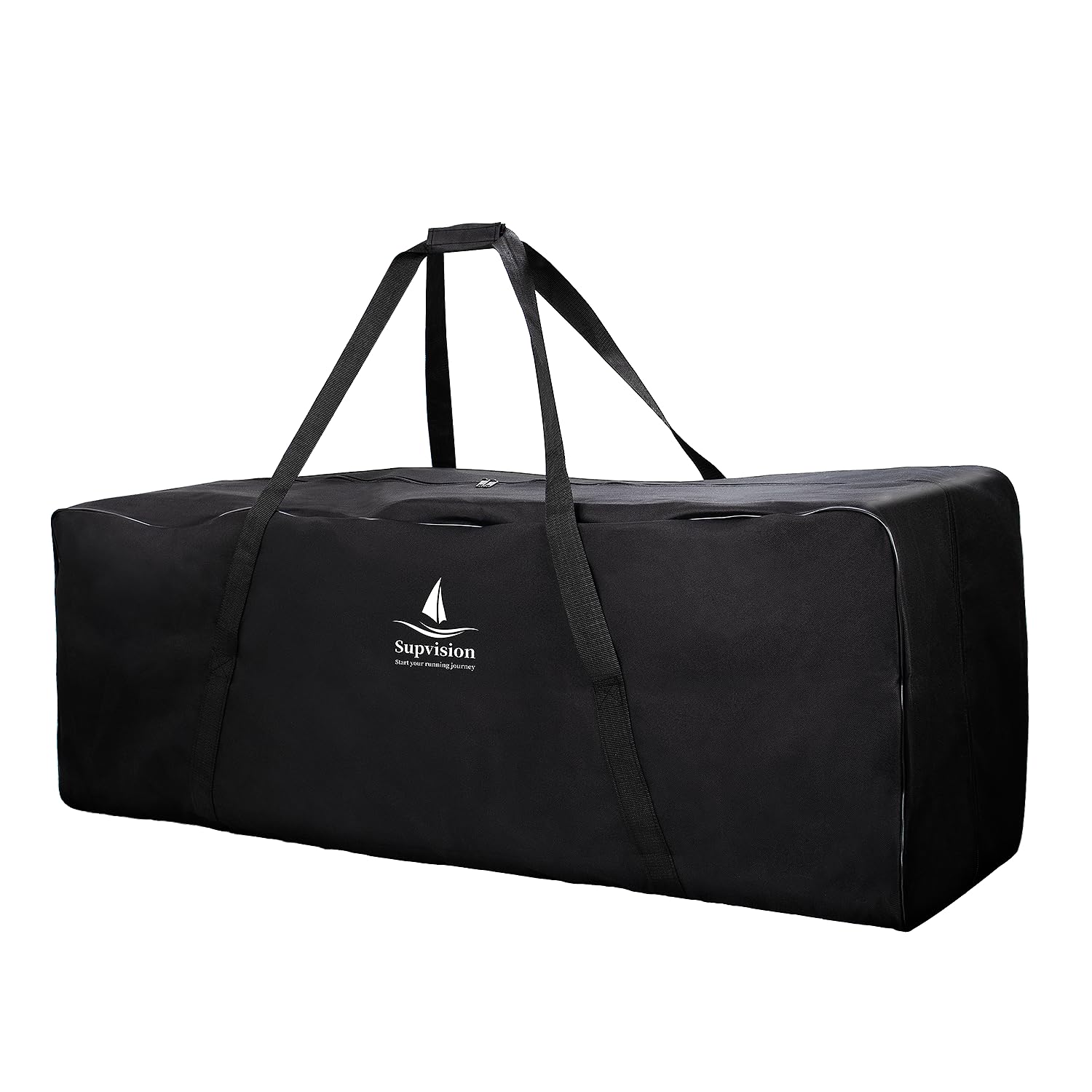 Photo 1 of **NEEDS 1 NEW ZIPPER** Supvision 49.2in Storage Bag with 2-Way Durable Zippers and Handles Duffel Bag Strong Oxford Fabric Extra Large Luggage Bags for Travel Camping Sports Equipment Storage Bags 200L 52.8Gallons