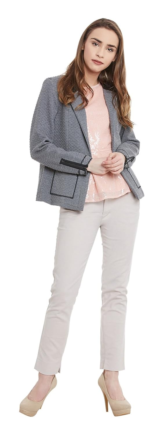 latin quarters women's regular fit blazer