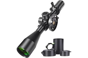WestHunter Optics HD GEN2 6-24x50 FFP Precision Shooting Riflescope, 30 mm Tube First Focal Plane Etched Glass Reticle Tactic