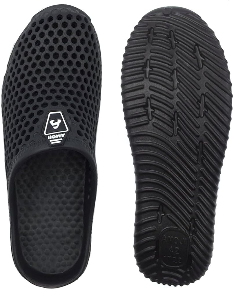  | Amoji Unisex Garden Clogs Shoes Slippers Sandals AM1702 | Slippers