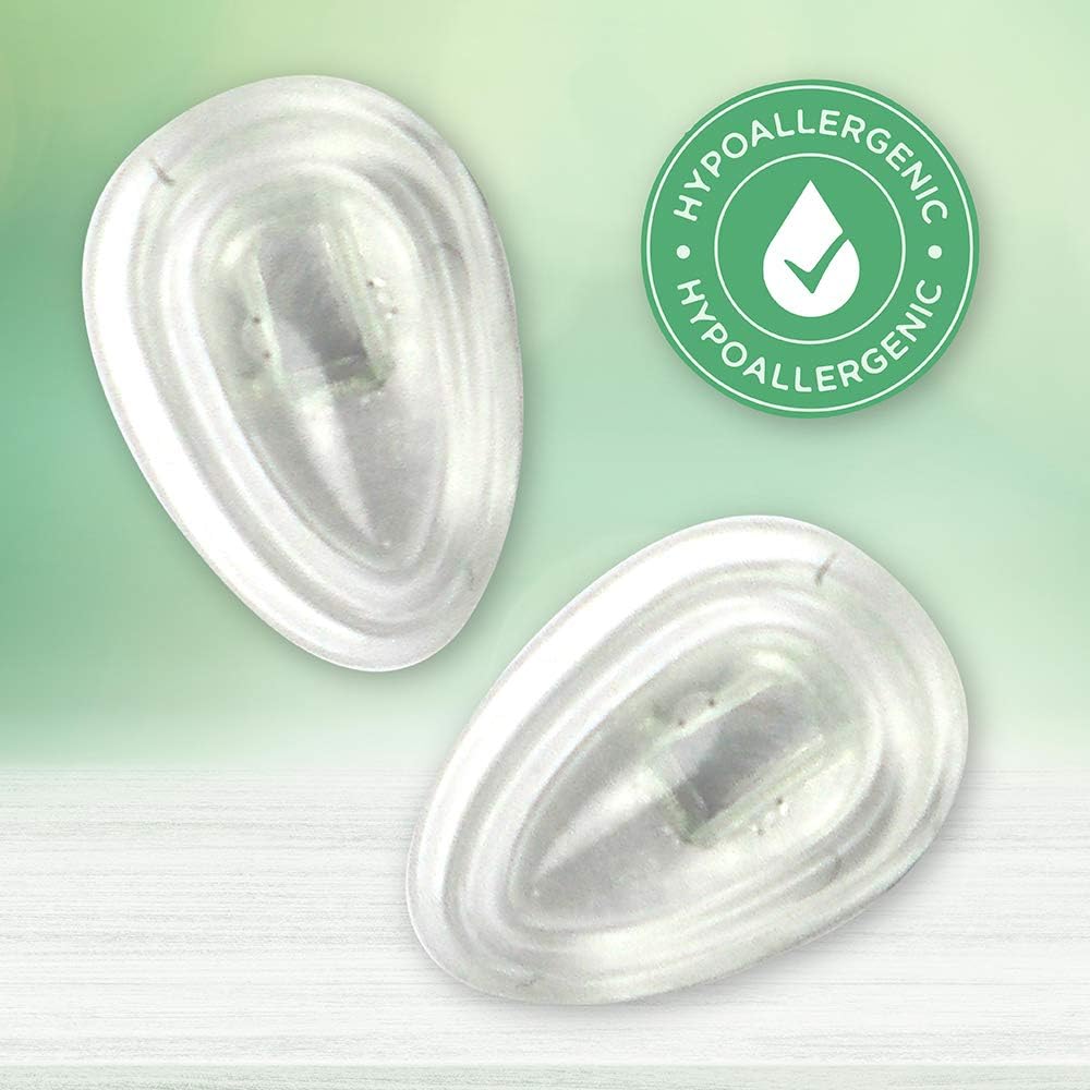 Push Click Fit Gel Filled Cushion Nose Pads for Extra Comfort for
