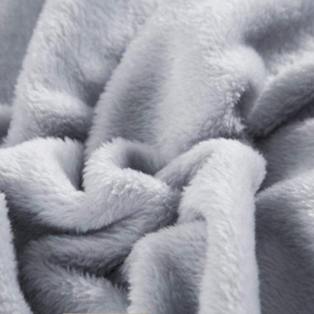 amiubo Couverture Simple et Confortable pour climatiseur de Bureau 70 cm x 100 cm Gris argenté