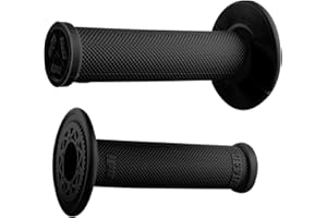 OLD DUTCH INTERNATIONAL ODI Ruffian No Waffle Single-Ply MX Grips - 7/8"/Black