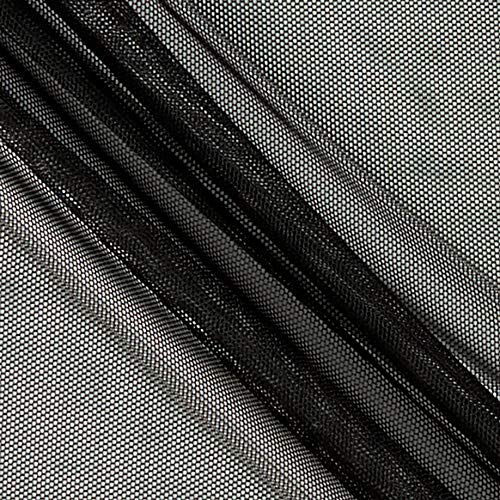 Ben Textiles Power Mesh Black Fabric by The Yard