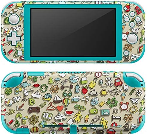 Igsticker Nintendo Switch Lite 専用 デザインスキンシール 全面 任天堂 スイッチ ライト 専用 ゲーム機 カバー アクセサリー フィルム ステッカー エアフリー その他 イラスト 模様 Video Game Video Game B043jlz5 600円 激安通販ショッピング 超