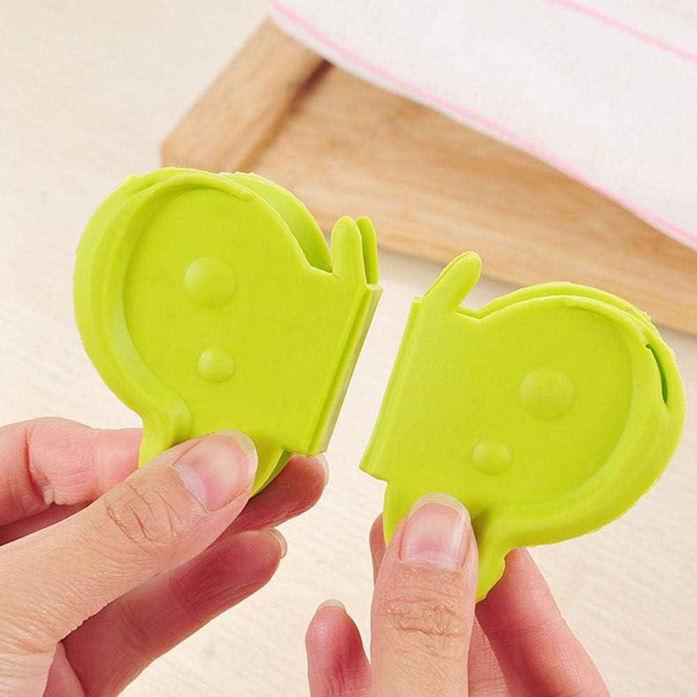 Hellycuche Adorable Butterfly-Shaped Silicone Anti-Scald Device Kitchen Tool Gadget (Random color)