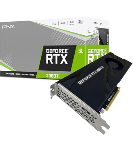 Amazon.com: PNY VCG2080T11BLMPB GeForce RTX 2080 Ti 11GB Blower