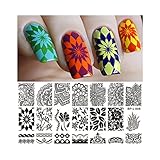 Born Pretty Nail Art Stamp Template Image Plate Various Arabesque Pattern BP-L008