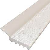 Randall Manufacturing Co., Inc | V-37 Garage Door Seal | 7 Feet | Dual Vinyl | White | Top or Sides | Seals Out Drafts | Easy