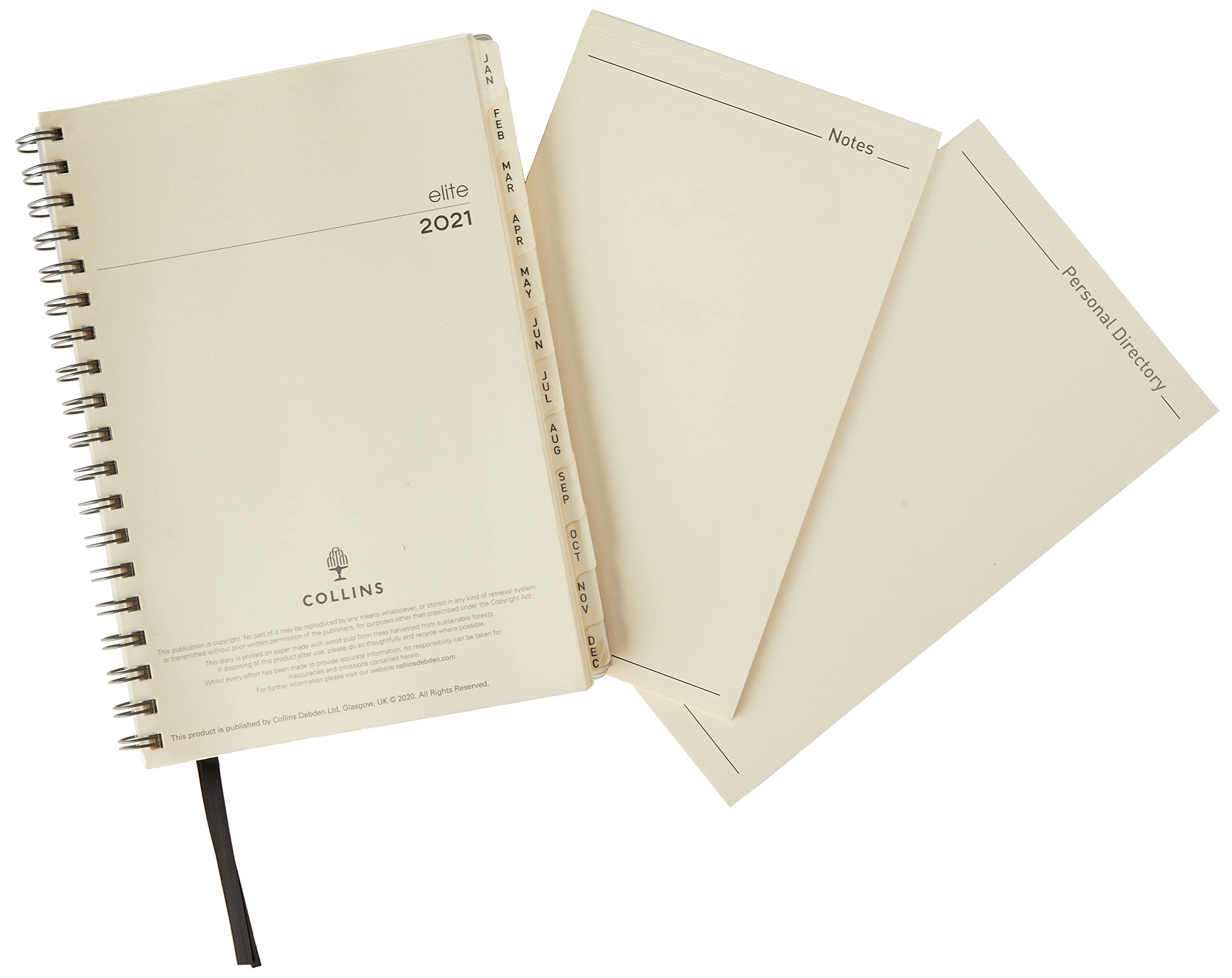 Collins 1130R Elite Executive Week to View 2021 Refill