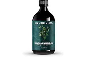 UN·SUL·LIED Stinging Nettle Multipurpose Oil for Hair Growth and Skin Soothing-Softening-Moisturizing for Men and Women-All Natural 4 oz
