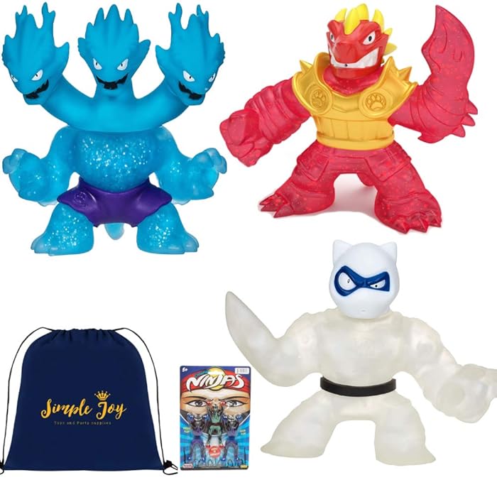Buy Heroes of Goo Jit Zu Super Stretchy Action Figures Water Blast