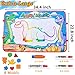 GBD Water Drawing Aqua Doodle Mats Pad for Kids Boys Girls Toddlers Dinosaur Extra Large 6 Color Painting Writing Educational Learning Summer Outdoor Travel Toys Birthday Gifts 34.4 X 22.8 inch