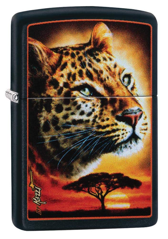 Zippo Lighter, Black Matte, One Size