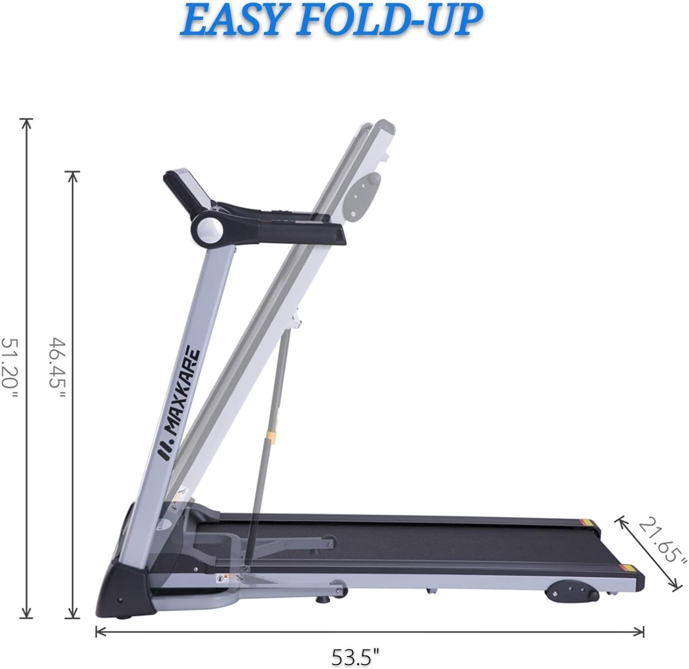 maxkare compact treadmill
