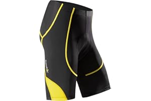 Santic Men's Cycling Shorts Padded Bicycle Riding Pants Bike Biking Clothes Cycle Wear Tights