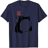 Grumpy Frog Japanese Ink - Traditional Art Humor T-Shirt