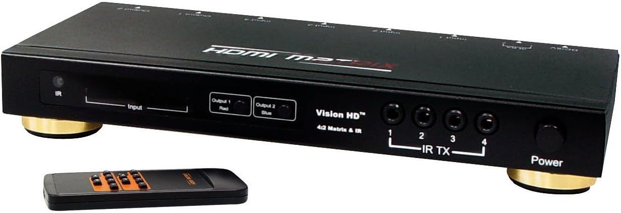 MaxTrack CSM1L High Speed HDMI Matrix/Router/1080p/i, 720p) with Remote Control
