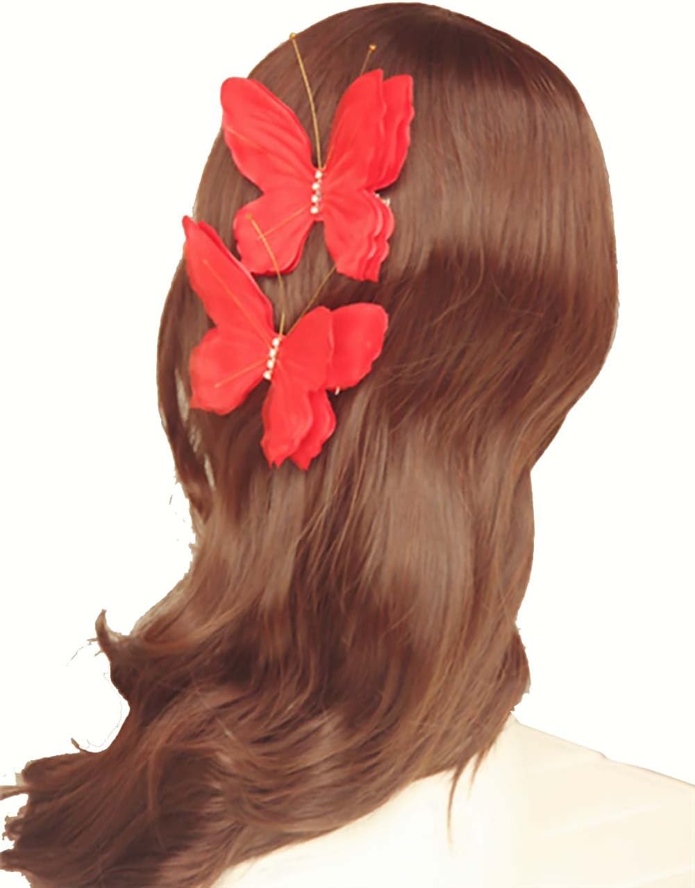 butterfly hairpiece
