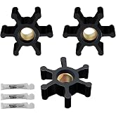 Replacement Kits Impeller Replacement, 3 Pack | For Utility Water Transfer Pump, Universal Impeller Fits 5/16 Diameter Shaft