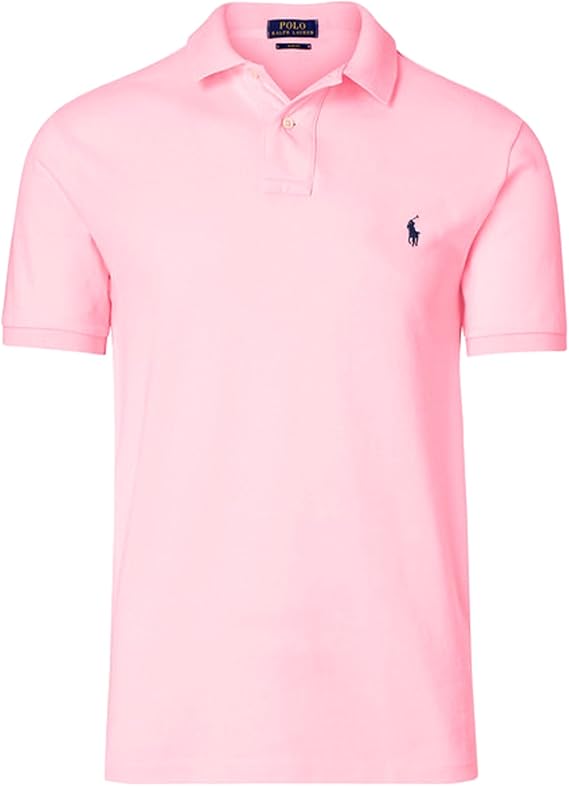 Ralph Lauren Polo Solid Classic FIT Mesh Rose Neuf (S) Amazon.fr Vêtements et accessoires