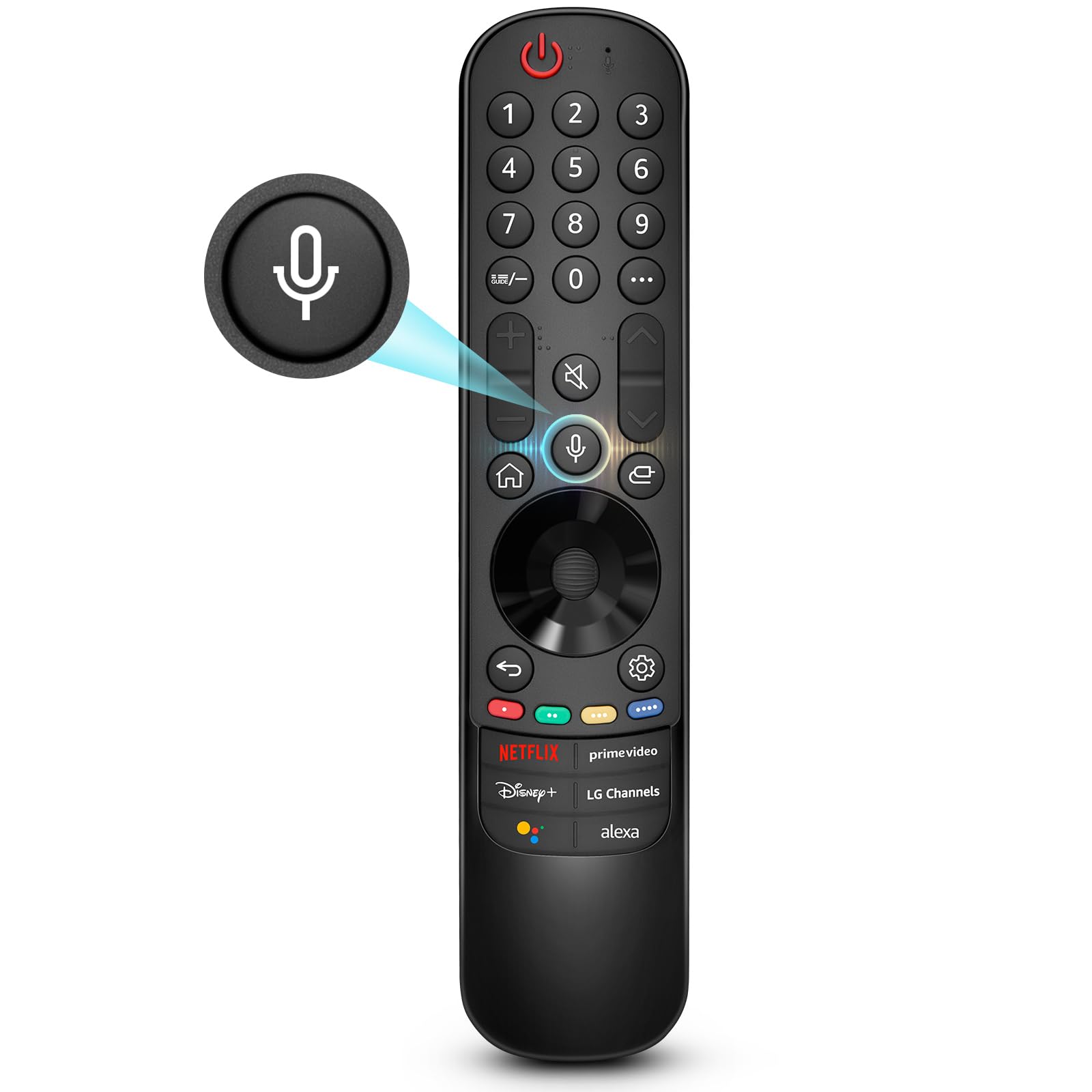 Photo 1 of Replacement Magic Remote for LG-Smart-TV-Remote-Control?with Pointer and Voice Function,Compatible with LG 2021/2022/2023/2024 OLED QNED NanoCell UHD 4K 8K Smart TV