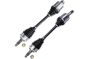 Detroit Axle - 2 Front CV Axles for 2006-2012 Ford Fusion, 2003-2008 Mazda 6, 2006-2009 Mercury Milan, CV Axle Shafts Assembly Replacement