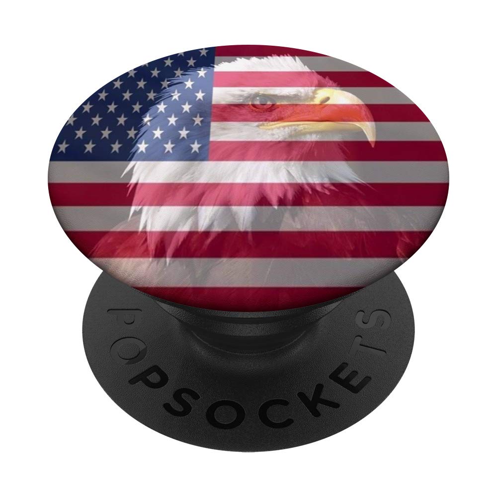 Patriotic American Eagle PopSockets Grip and Stand for Phones and Tablets