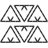 Chazcool 6 PCS Billiards Magic Ball Rack, Triangle Magic Rack 8 9 10 Ball | Magic Racks for Billiards, Pool Triangle, Magic Rack 8 9 10 Ball Billiards Triangle