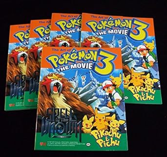 Amazon Com 5 The Art Of Pokemon 3 The Movie Spell Of The Unown Pikachu And Pichu Book Collectibles Fine Art Amazon Com 5 The Art Of Pokemon 3 The Movie Spell Of The Unown Pikachu And Pichu Book Collectibles Fine Art