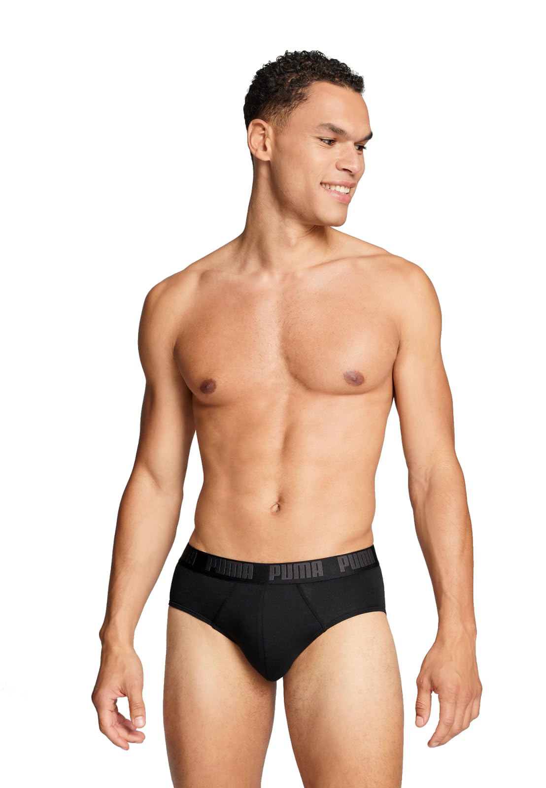 PUMA Mens BRIEF, Black / Black, L UK
