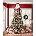 OurWarm Large Santa Christmas Tree Topper for Christmas Tree Decorations