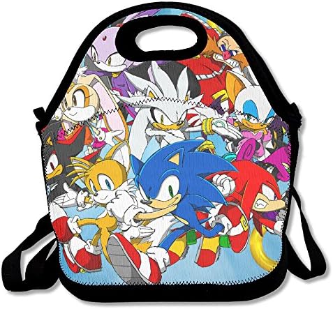 Sonic The Hedgehog Travel Tote Lunch Bag