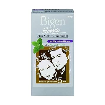Bigen Speedy Hair Color Conditioner With Natural Herbs No. 884 Natural Brown 150 mL