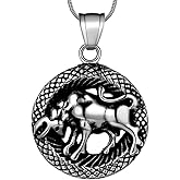 12 Constellation Necklace Zodiac Star Sign Horoscope Pendant 316L Stainless Steel Astrology Birthday Gifts Mens/Women Jewelry