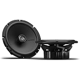 Rockford Fosgate P1V2-65 Punch P1 6.5" 3-Way Coaxial Speakers (Pair) | Upgrade Sound Clarity for Factory Systems, 4-Ohm Full Range, 75-Watts RMS / 150-Watts Peak