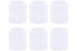 toresper 6 Pack Sweatbands Sports Wristband for Men & Women, Breathable Wrist Band Absorbent Sweat Band for Tennis, Basketball, Running, Gym, Working Out