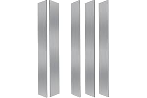 DKORYI 5Pcs 80CRV2 Carbon Steel Bar Cold Rolled for Knife Making, Steel Flat Stock Knife Making Steel 12"x1.5"x 1/8"