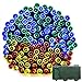 VMANOO 200 LED Fairy Christmas Lighting Decor Battery Operated String Lights Timer for Outdoor, Indoor, Garden, Patio, Home, Bedroom, Xmas Decorations (Multi Color)