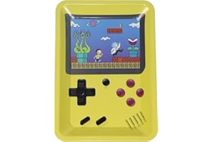 EPZOEE Rolling Trays Premium Metal Tray with Design - Perfect Size for Home Or Travel Accessories, Game