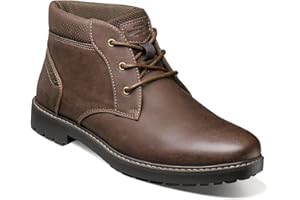 Nunn Bush Men's Delton Plain Toe Chukka Boot Desert Mid-top Ankle Casual Lace Up