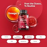 WeightWorld Antarctic Krill Oil Capsules 1200mg 180 Softgels 3 Months view 2